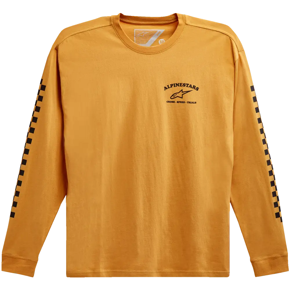 ALPINESTARS Sunday Long-Sleeve T-Shirt - Gold - 2XL 12137184059XXL
