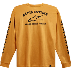 ALPINESTARS Sunday Long-Sleeve T-Shirt - Gold - Medium 12137184059M