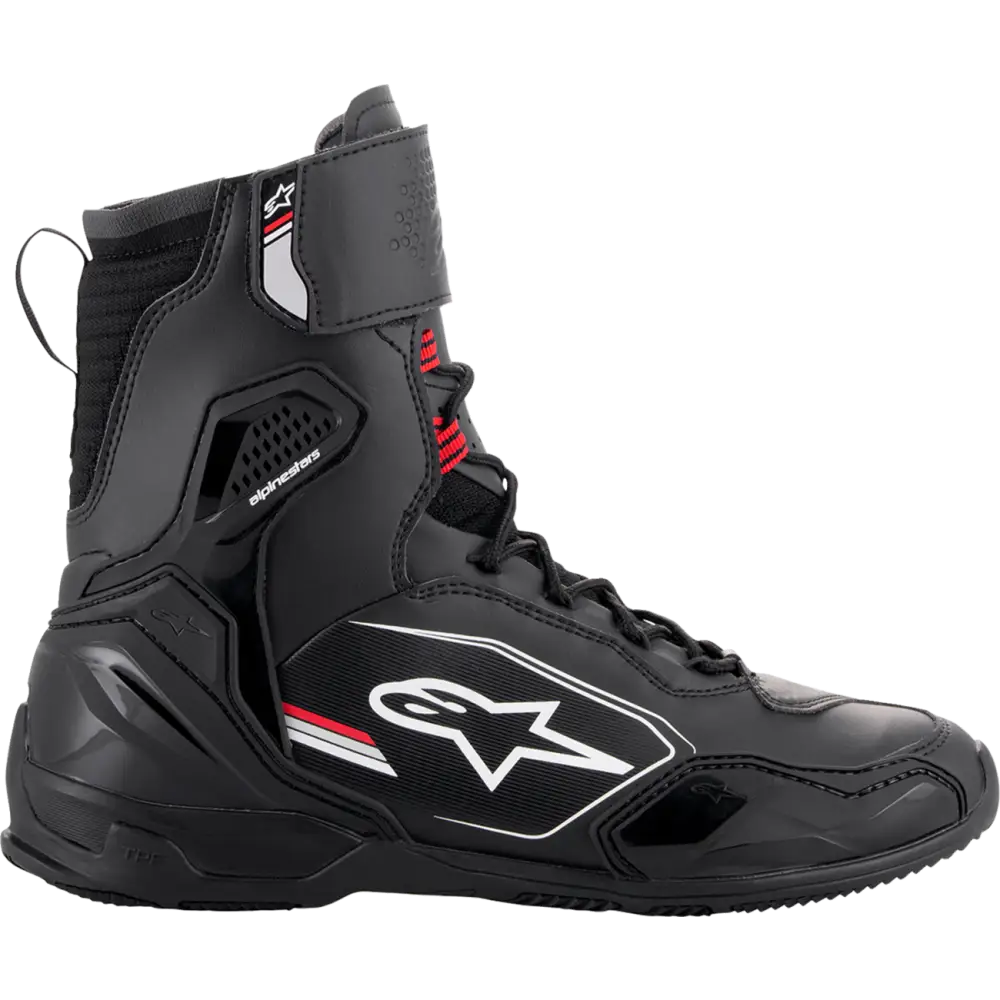 ALPINESTARS Superfaster Shoe - Black/Gray/Red - US 13 2511124116513