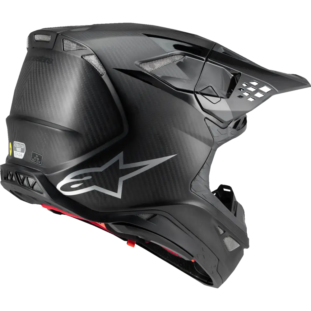 ALPINESTARS Supertech M10 Helmet - Fame - MIPS? - Black Carbon - XS 8300423-1902-XS