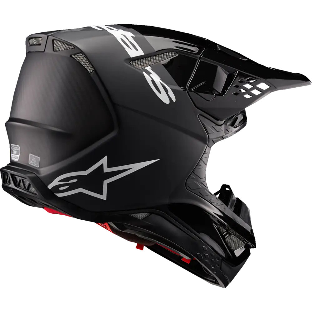 ALPINESTARS Supertech M10 Helmet - Flood - MIPS? - Black/Dark Gray - Large 8301023-1310-L