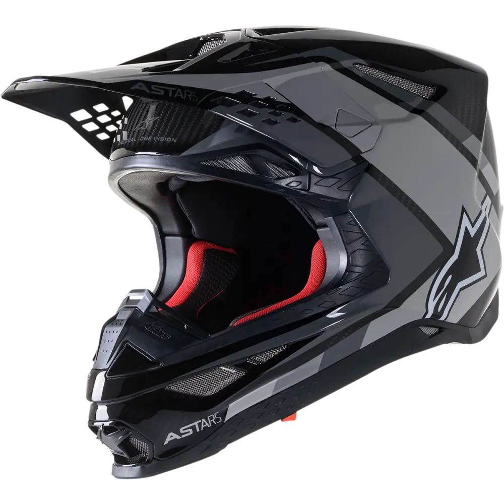 ALPINESTARS Supertech M10 Helmet - Meta 2 - MIPS? - Black/Gray/Gloss - 2XL 8300422-1195-2X