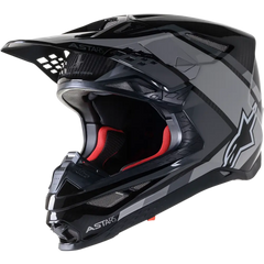 ALPINESTARS Supertech M10 Helmet - Meta 2 - MIPS? - Black/Gray/Gloss - 2XL 8300422-1195-2X