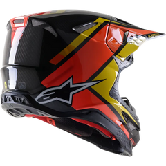 ALPINESTARS Supertech M10 Helmet - Meta 2 - MIPS? - Black/Yellow/Orange - 2XL 8300422-1549-2X
