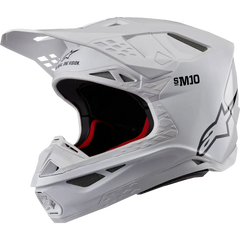 ALPINESTARS Supertech M10 Helmet - Solid - MIPS? - Gloss White - Medium 8300323-2180-M