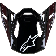 ALPINESTARS Supertech M10 Visor - Solid - Gloss Black Carbon 8980123-1188-OS