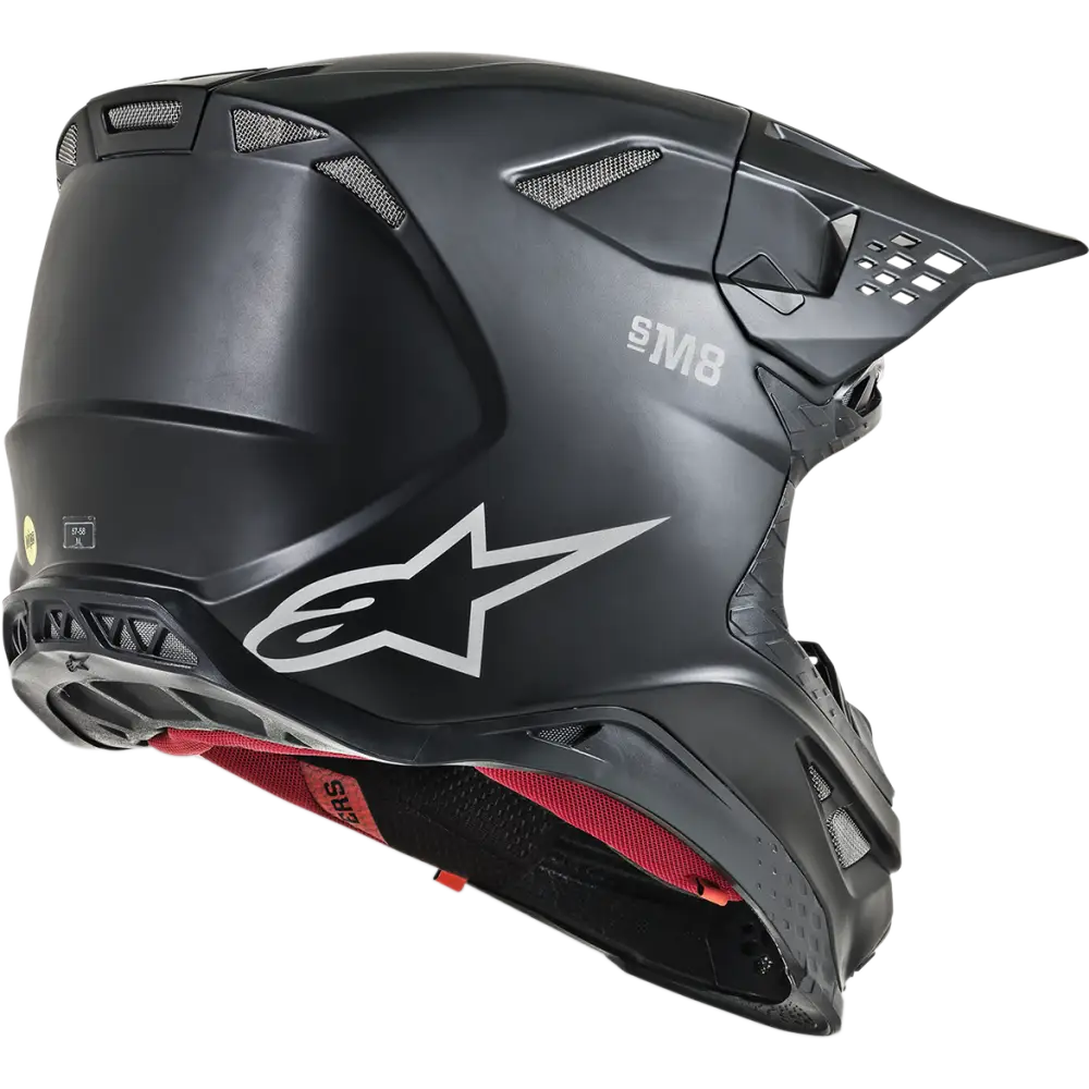 ALPINESTARS Supertech M8 Helmet - MIPS? - Matte Black - Medium 8300719-110-MD