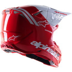 ALPINESTARS Supertech M8 Helmet - Radium 2 - MIPS? - Gloss Red/White - Small 8301523-3012-SM
