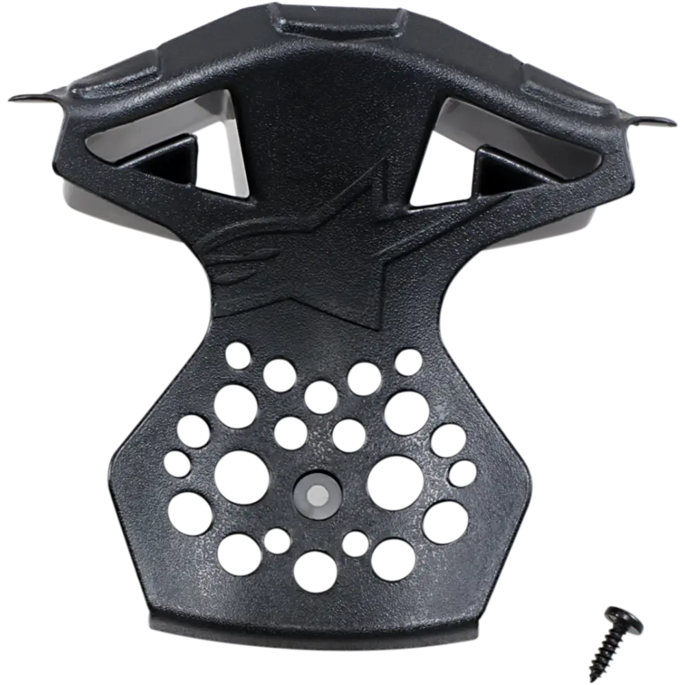 ALPINESTARS Supertech M8/M10 Chin Vent Frame - Gloss Black - XS/S 89831191180XSS