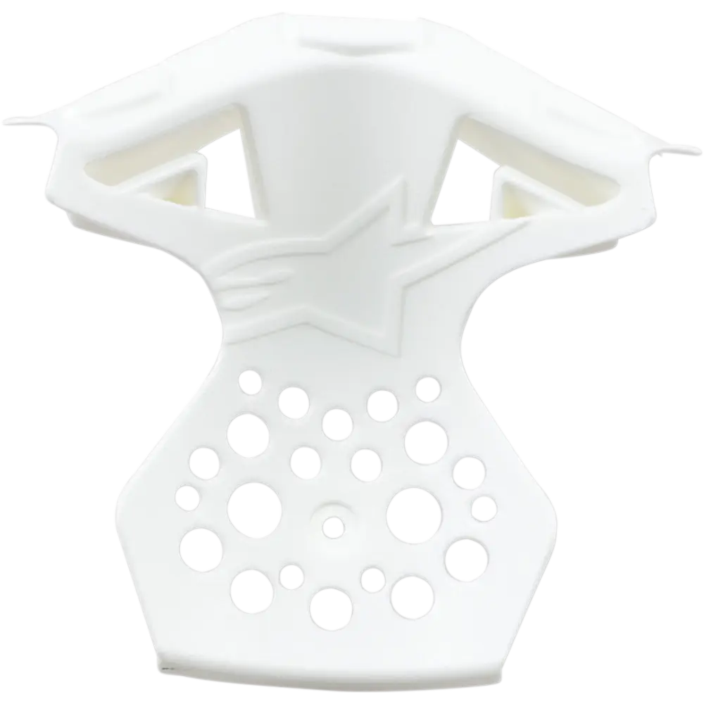ALPINESTARS Supertech M8/M10 Chin Vent Frame - Gloss White - XS/S 89831192180XXS