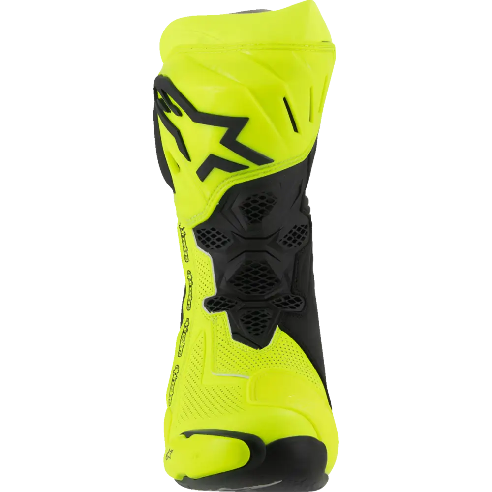 ALPINESTARS Supertech R Vented Boots - Fluorescent Yellow/Black - US 7.5/EU 41 2220121-551-41