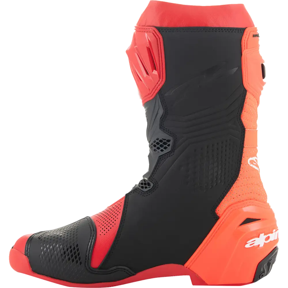 ALPINESTARS Supertech R Vented Boots - Red - US 6/EU 39 2220121-3029-39