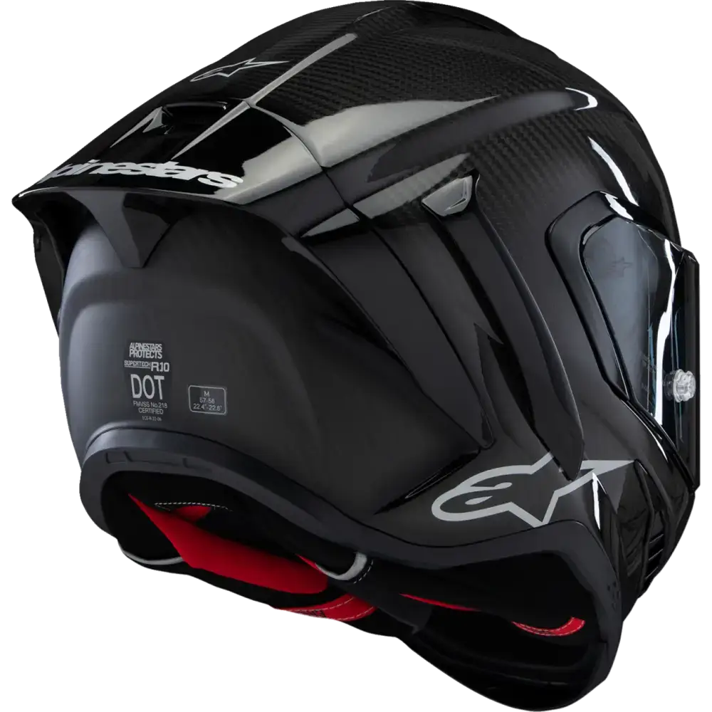 ALPINESTARS Supertech R10 Helmet - Solid - Carbon Black - XS 8200124-1902-XS