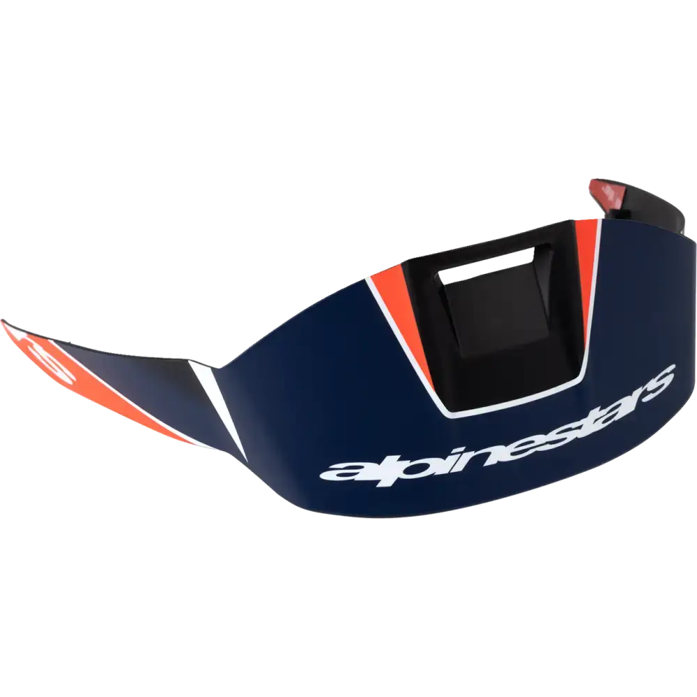 ALPINESTARS Supertech R10 Spoiler - Standard - Team - Matte Black/Carbon Red Fluo/Blue 8953324-1383