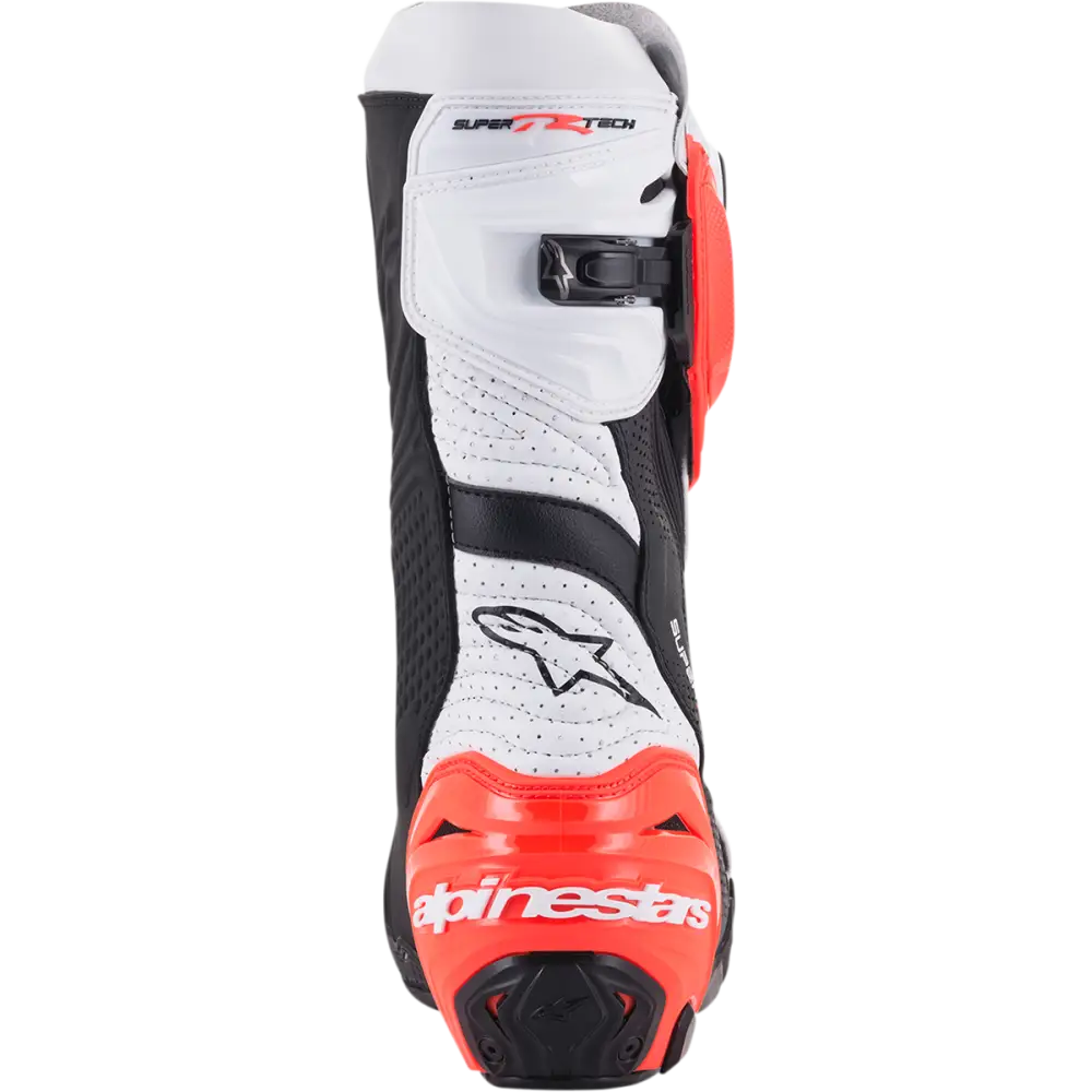 ALPINESTARS Supertech V Boots - Black/Fluo Red/White - US 6.5 / EU 40 2220121-124-40