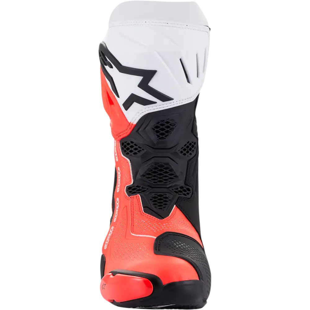 ALPINESTARS Supertech V Boots - Black/Fluo Red/White - US 6.5 / EU 40 2220121-124-40