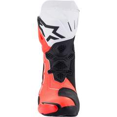 ALPINESTARS Supertech V Boots - Black/Fluo Red/White - US 6.5 / EU 40 2220121-124-40