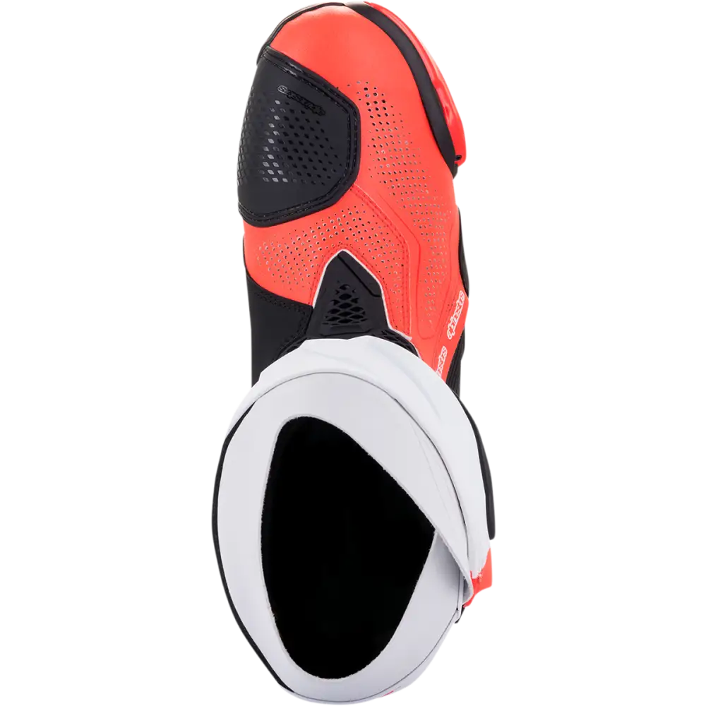 ALPINESTARS Supertech V Boots - Black/Fluo Red/White - US 6.5 / EU 40 2220121-124-40