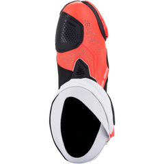 ALPINESTARS Supertech V Boots - Black/Fluo Red/White - US 6.5 / EU 40 2220121-124-40