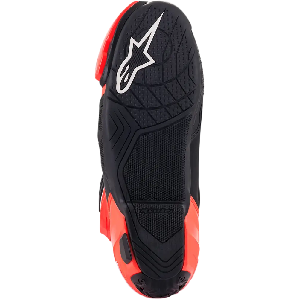 ALPINESTARS Supertech V Boots - Black/Fluo Red/White - US 6 / EU 39 2220121-124-39