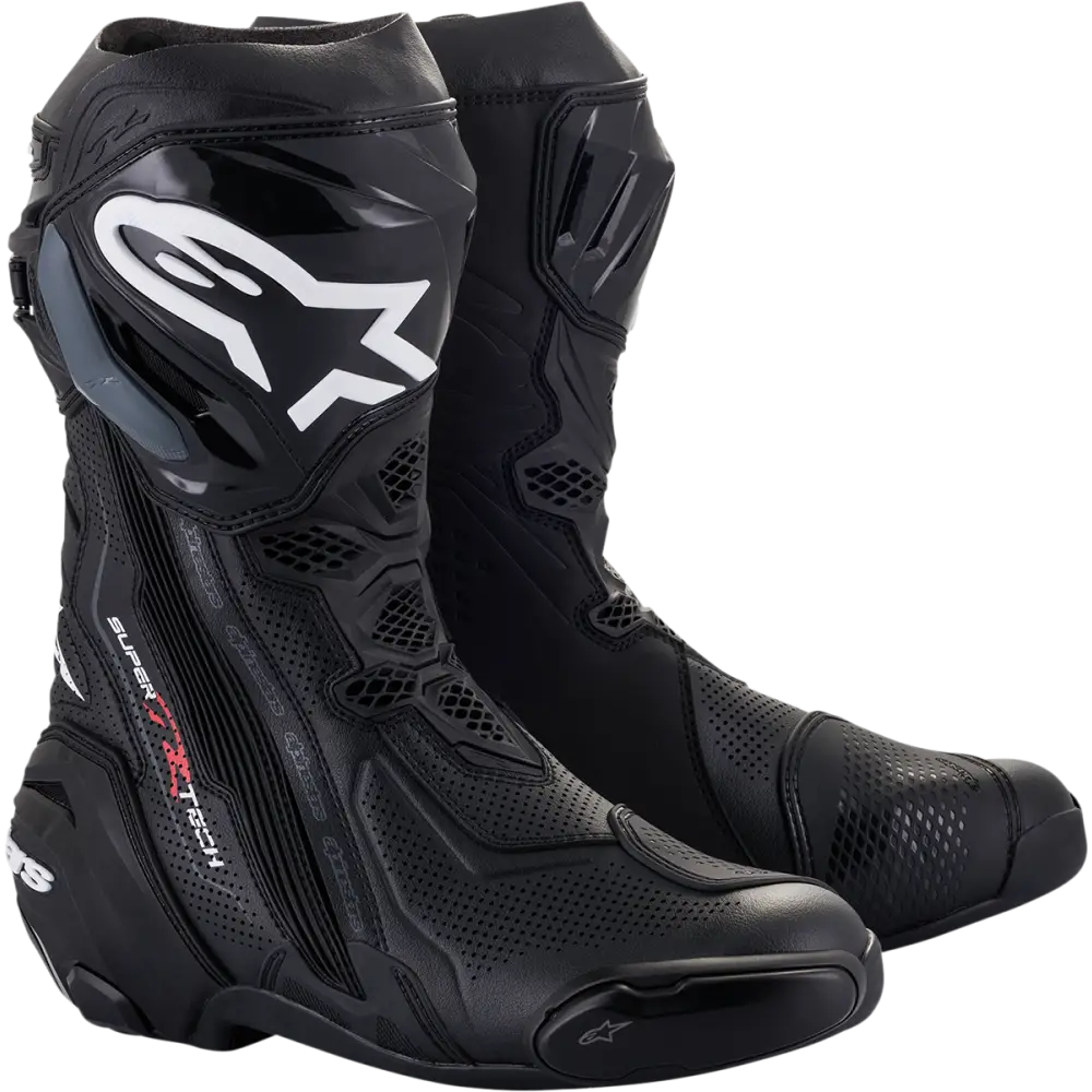 ALPINESTARS Supertech V Boots - Black - US 12.5 / EU 48 2220121-10-48