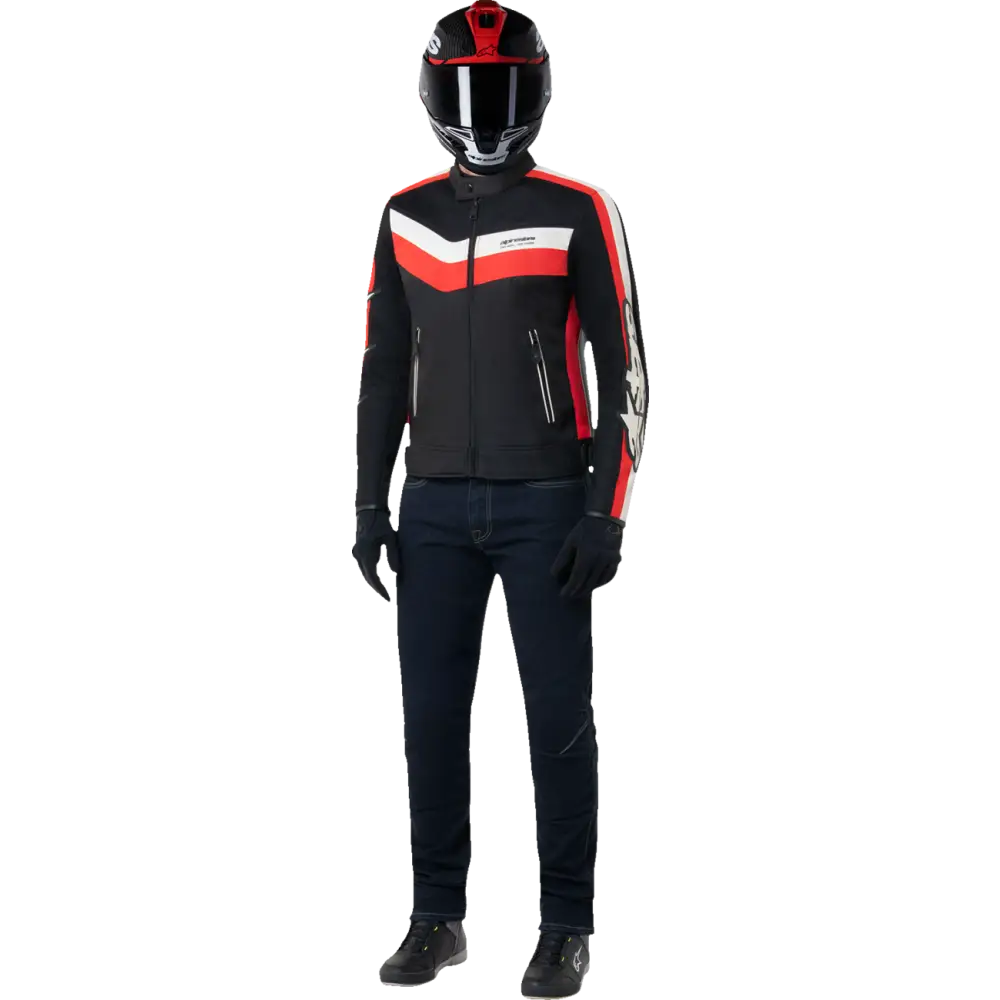 ALPINESTARS T-Dyno Air Jacket - Black/Bright Red - Small 3301725-1486-S