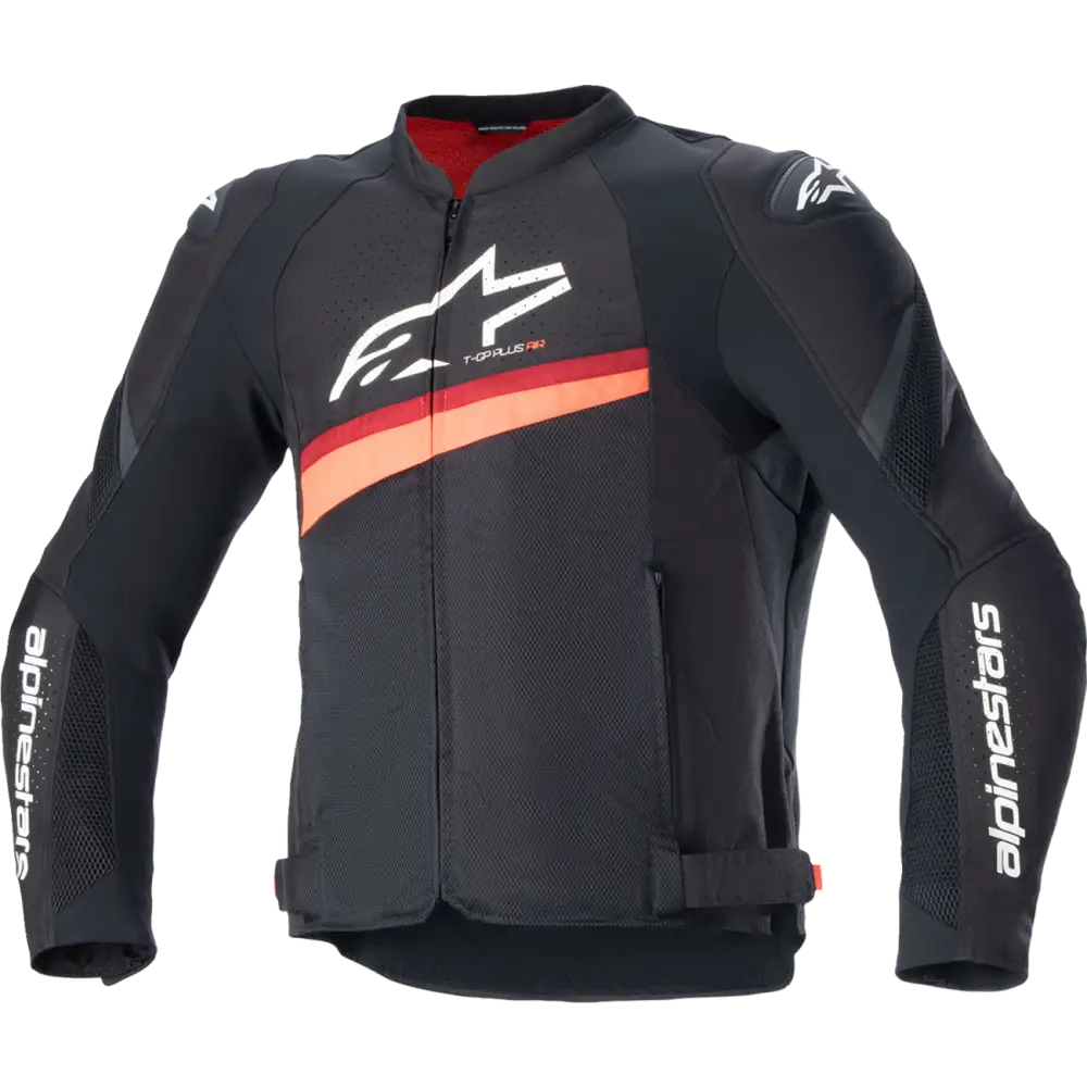 ALPINESTARS T-GP Plus R v4 Airflow Jacket - Black/Red Fluo - Large 3300624-1030-L