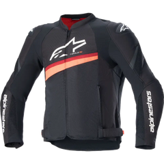 ALPINESTARS T-GP Plus R v4 Airflow Jacket - Black/Red Fluo - Large 3300624-1030-L