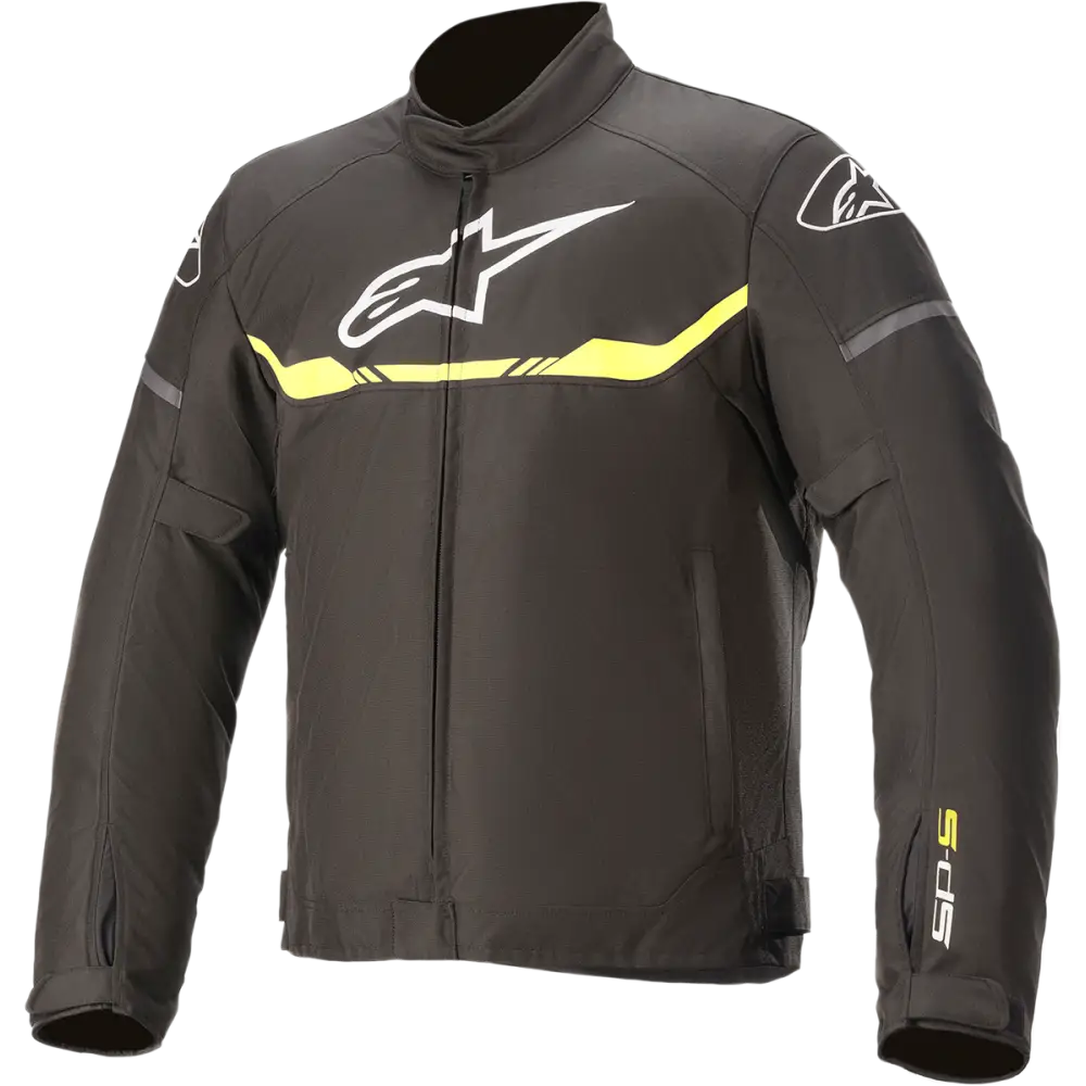 ALPINESTARS T-SP S Waterproof Jacket - Black/Yellow Fluo - 3XL 3200120-155-3X