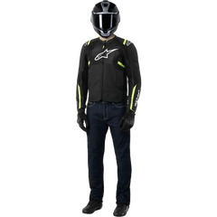 ALPINESTARS T-SPS Air v2 Jacket - Black/Yellow Fluo - Medium 3301025-155-M