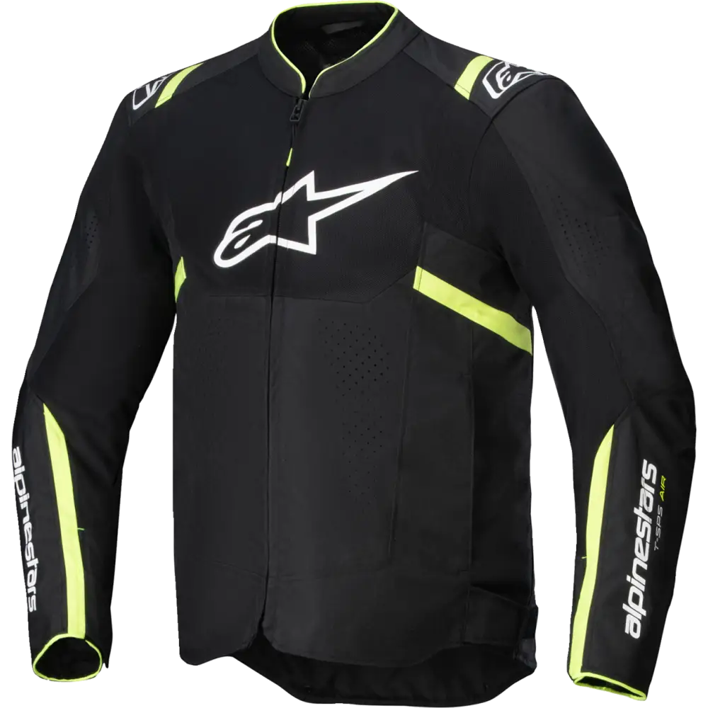 ALPINESTARS T-SPS Air v2 Jacket - Black/Yellow Fluo - Medium 3301025-155-M