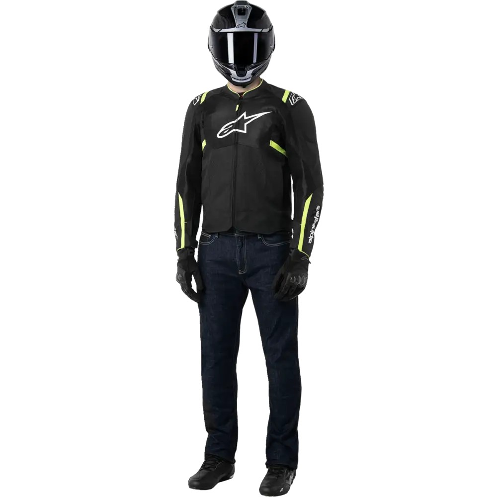 ALPINESTARS T-SPS Air v2 Jacket - Black/Yellow Fluo - XL 3301025-155-XL