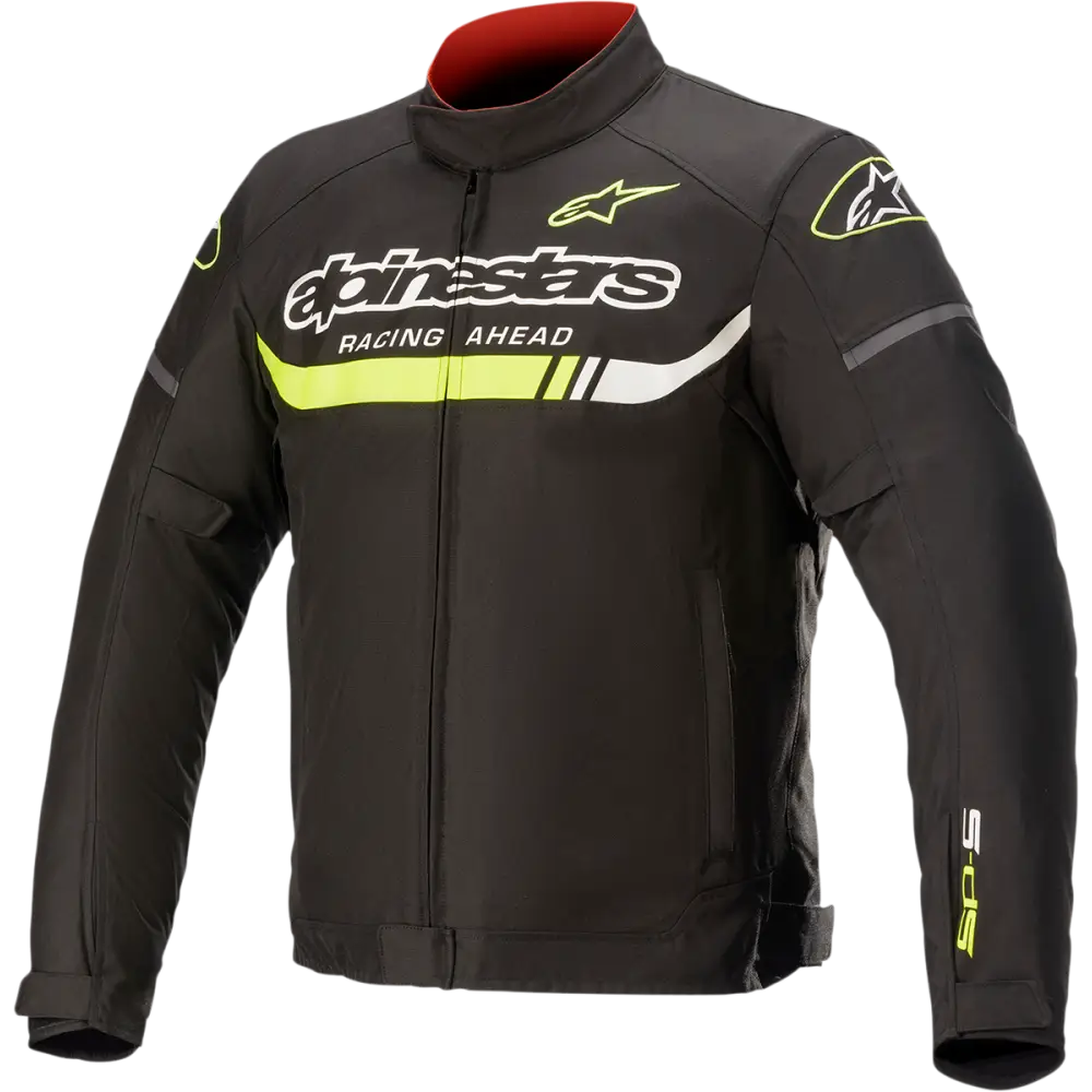 ALPINESTARS T-SPS Ignition Waterproof Jacket - Black/Yellow Fluo - Large 3200322-155-L