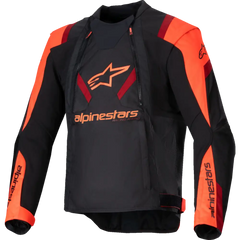 ALPINESTARS T-Stunt Air Jacket - Black/Red Fluo/Dark Red - Small 3301825-1365-S