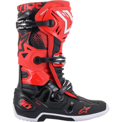 ALPINESTARS Tech 10 Boots - Black/Red - US 13 2010020-31-13