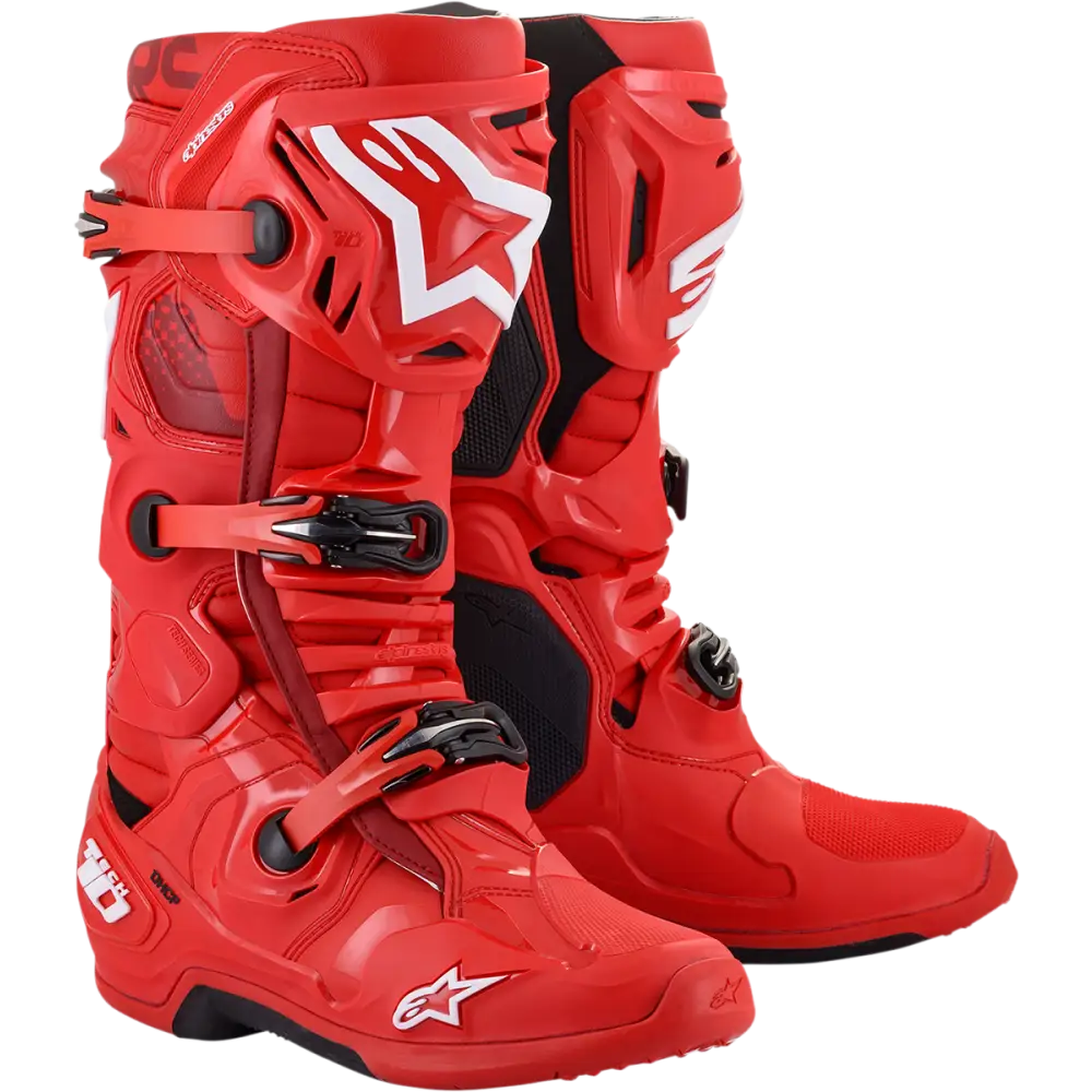 ALPINESTARS Tech 10 Boots - Red - US 12 2010020-30-12