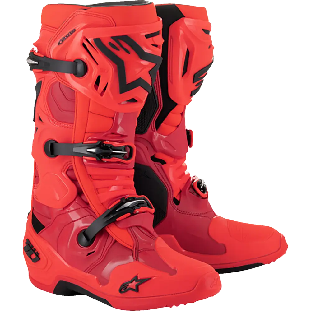 ALPINESTARS Tech 10 Ember LE Boots - Red/Black - US 11 2010020-3034-11
