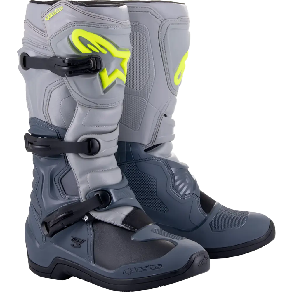ALPINESTARS Tech 3 Boots - Gray/Black - US 13 2013018-9069-13
