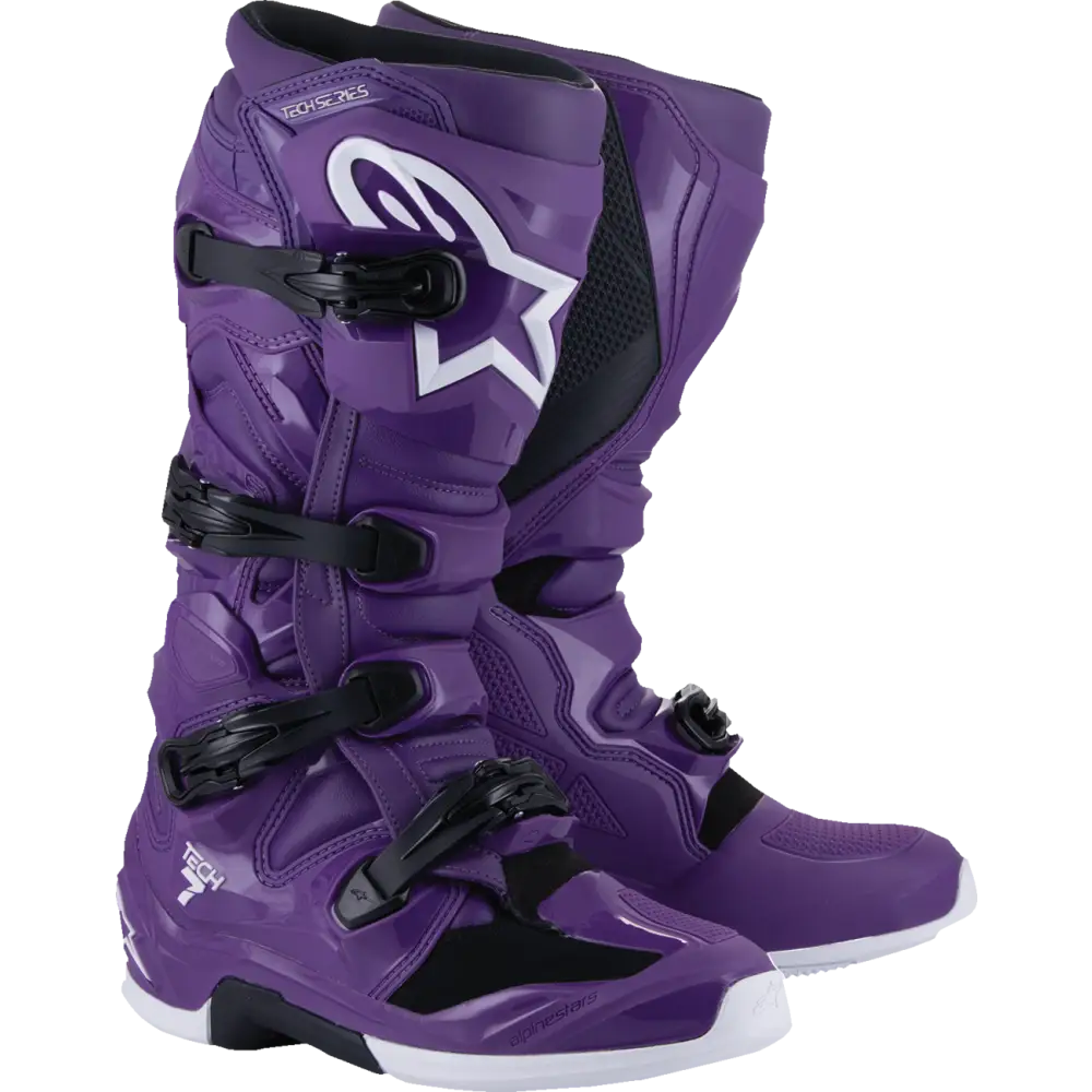 ALPINESTARS Tech 7 Boots - Purple - US 11 - 2012025-38-11 - Footwear Group