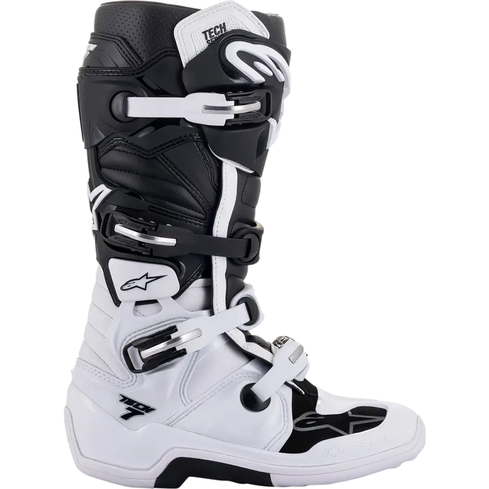 ALPINESTARS Tech 7 Boots - White/Black - US 10 2012014-21-10