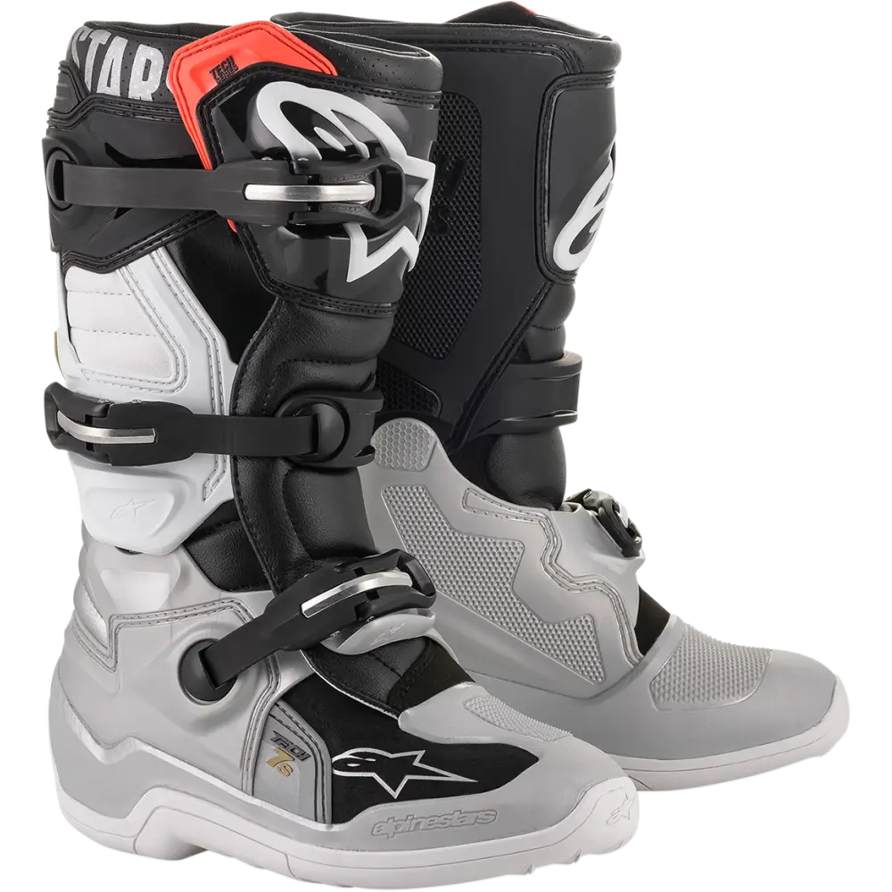 ALPINESTARS Tech 7S Boot - Black/Silver/White/Gold - US 3 2015017-1829-3