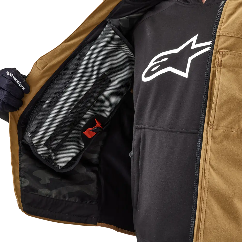 ALPINESTARS TECH-AIR Tech-Air? 3 v2 Canvas Vest - Tan - 4XL 6505125-86-4XL - Protective Gear Group