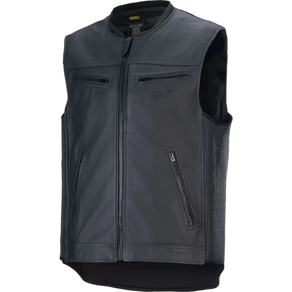 ALPINESTARS TECH-AIR Tech-Air? 3 v2 Leather Vest - Black - 3XL 6505225-10-3XL - Protective Gear Group