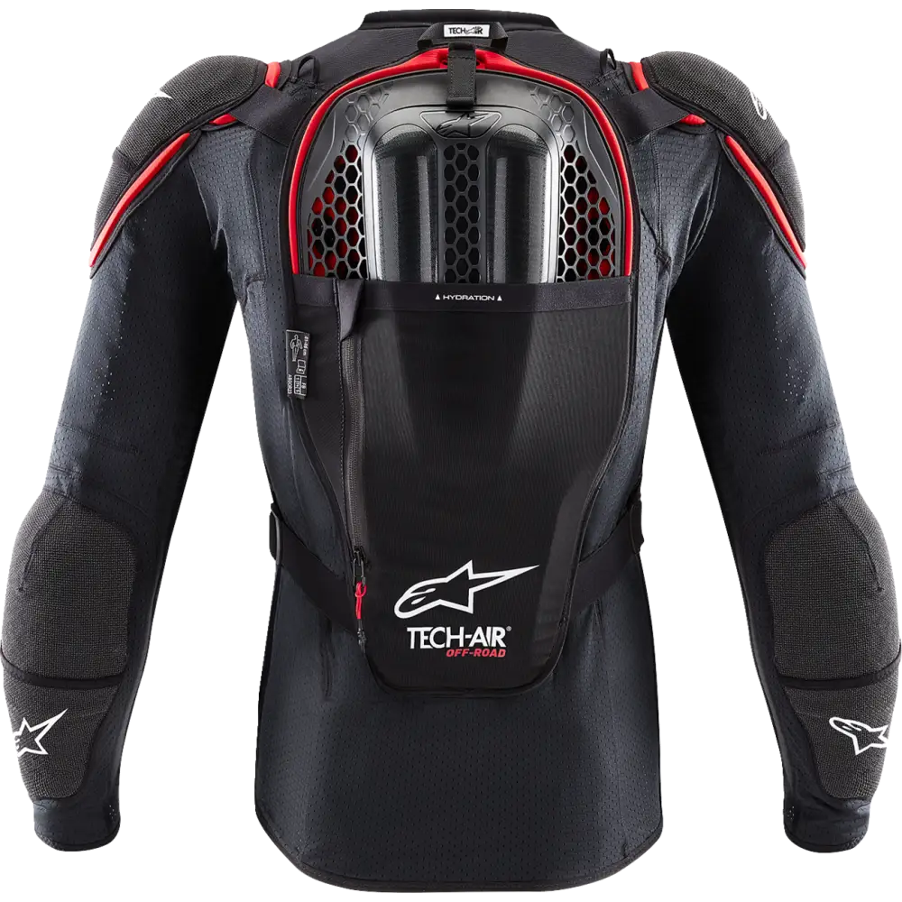 ALPINESTARS TECH-AIR Tech-Air? Off-Road System - Black/Red - Large 6507123-13F-L