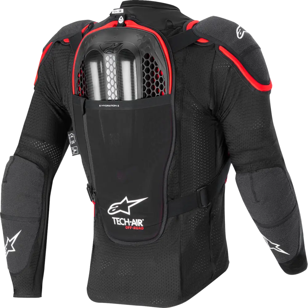 ALPINESTARS TECH-AIR Tech-Air? Off-Road System - Black/Red - Small 6507123-13-S