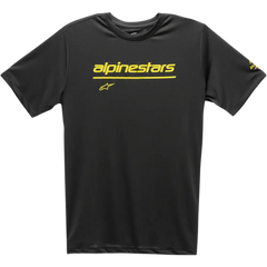 ALPINESTARS Tech Line Up Performance T-Shirt - Black - Large 12117380010L