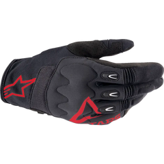 ALPINESTARS Techdura Gloves - Fire Red/Black - Medium 3564524-3131-M
