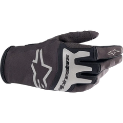 ALPINESTARS Techstar Gloves - Black/Brushed Silver - 2XL 3561023-1419-2X