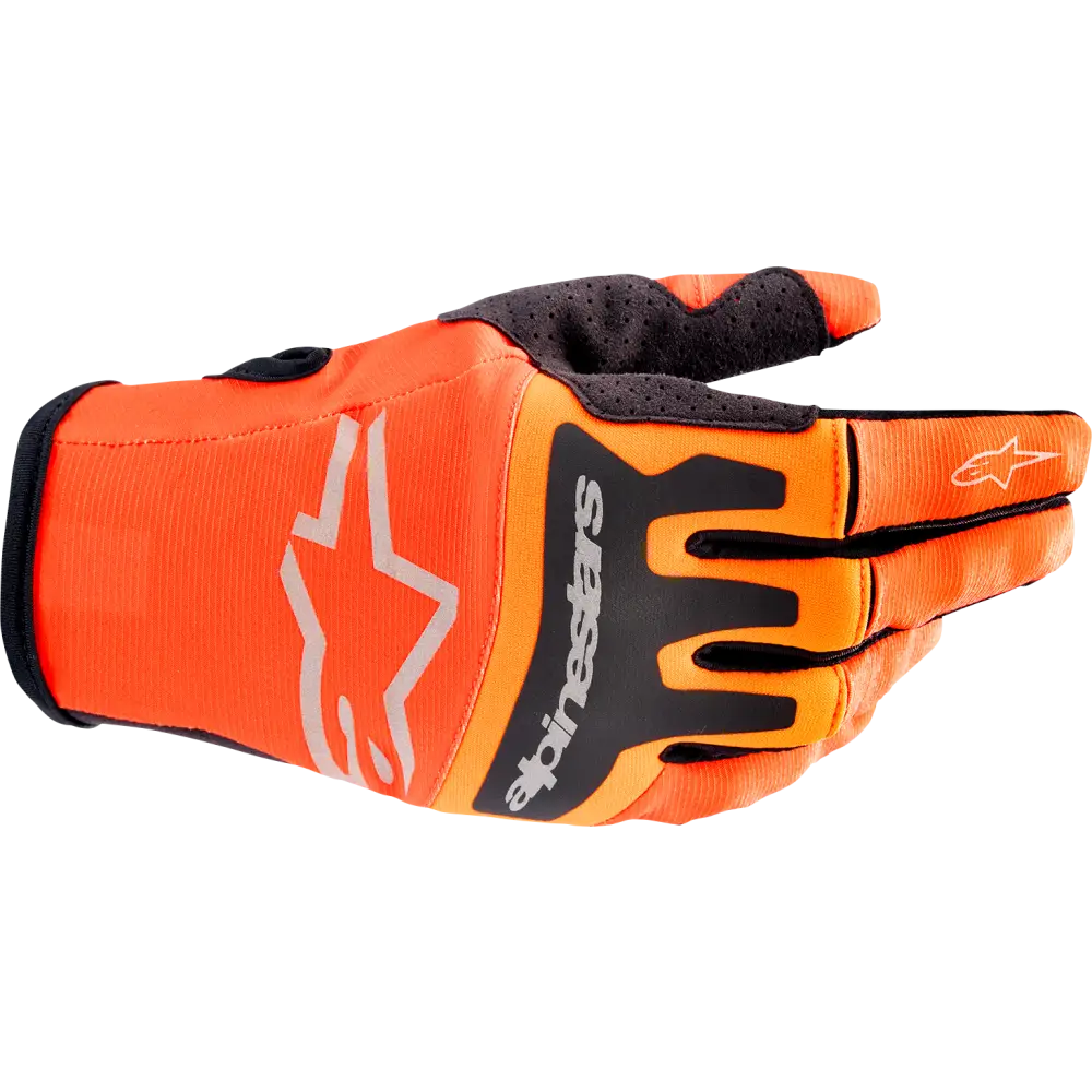 Alpinestars Techstar Gloves - Hot Orange/Black / Small - Glove Group