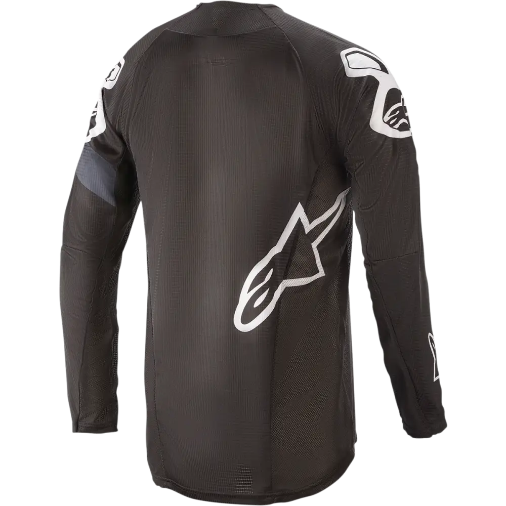 ALPINESTARS Techstar Long-Sleeve Jersey - Black/Gray - Large 1760220-104-LG